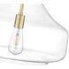Madelynn 1 Light 16 inch Vintage Brass Indoor Pendant Ceiling Light